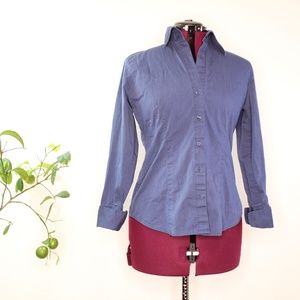 Sold New York and company small blue button down